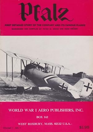 Immagine del venditore per Pfalz. First Detailed Story of the Company and Its Famous Planes. (Cover title) venduto da Colophon Book Shop, ABAA