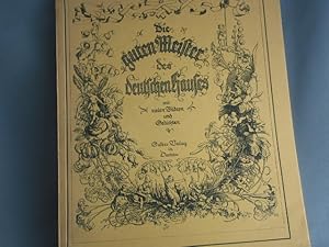 Seller image for Die guten Meister des deutschen Hauses mit vielen Bildern und Gedichten for sale by Antiquariat-Fischer - Preise inkl. MWST