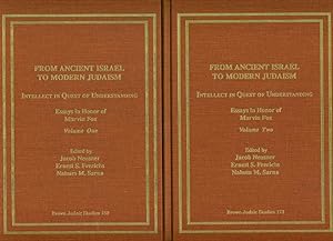 Immagine del venditore per From Ancient Israel to Modern Judaism: Intellect in Quest of Understanding: Essays in Honor of Marvin Fox (Volumes 1 and 2) venduto da Book Dispensary