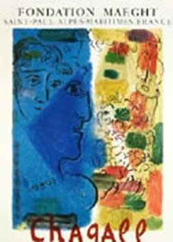 Blue Profile. Chagall Peintures 1947-1967.