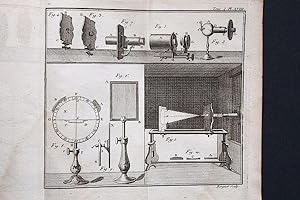 Bild des Verkufers fr Description et usage d'un cabinet de physique experimentale zum Verkauf von Librairie Le Feu Follet