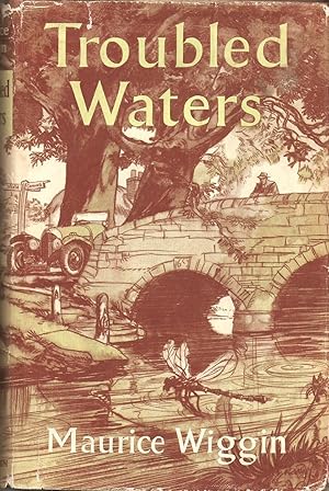 Bild des Verkufers fr TROUBLED WATERS. By Maurice Wiggin. Decorations by Will Nickless. zum Verkauf von Coch-y-Bonddu Books Ltd