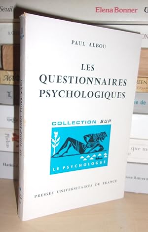 Image du vendeur pour LES QUESTIONNAIRES PSYCHOLOGIQUES mis en vente par Planet's books
