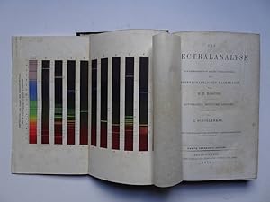 Bild des Verkufers fr Die Spectralanalyse in einer Reihe von sechs Vorlesungen mit wissenschaftlichen Nachtrgen von H.E. Roscoe. Autorisirte Deutsche Ausgabe bearbeitet von C. Schorlemmer. zum Verkauf von Antiquariaat De Boekenbeurs