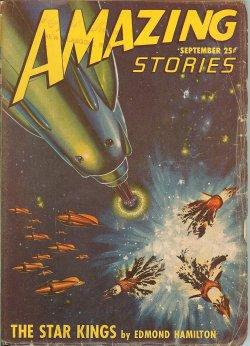 Immagine del venditore per AMAZING Stories: September, Sept. 1947 ("The Star Kings") venduto da Books from the Crypt