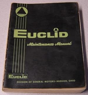 Euclid Maintenance Manual for 82-30/C-6 Crawler Tractor