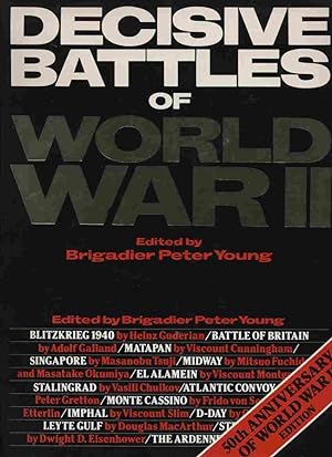 Bild des Verkufers fr Decisive Battles of World War II zum Verkauf von Dr.Bookman - Books Packaged in Cardboard