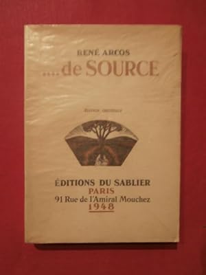 Seller image for de source for sale by Tant qu'il y aura des livres