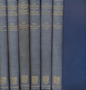 Image du vendeur pour The Cambridge History of English Literature. 15 volume set mis en vente par Barter Books Ltd