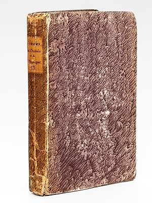Annales de Chimie et de Physique. 1823 - Volume 2 : Tome Vingt-Troisième [ Tome 23 ] : Sur la Vit...