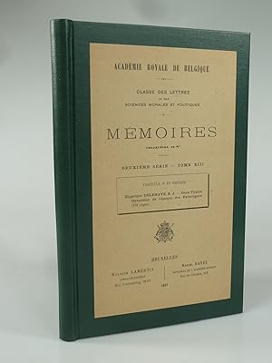 Bild des Verkufers fr Mmoires. Deuxime srie, tome XIII. zum Verkauf von Antiquariat Dorner