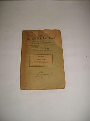 Seller image for La Germanie. for sale by Librairie La Perle Rare