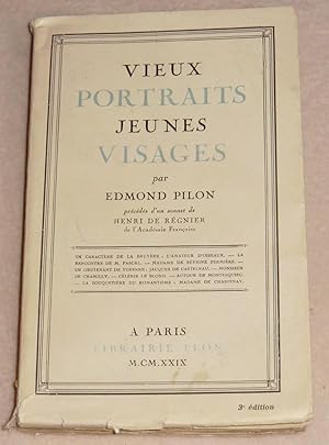 Seller image for VIEUX PORTRAITS, JEUNES VISAGES for sale by LE BOUQUINISTE