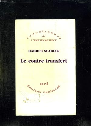 Image du vendeur pour LE CONTRE TRANSFERT. mis en vente par Le-Livre
