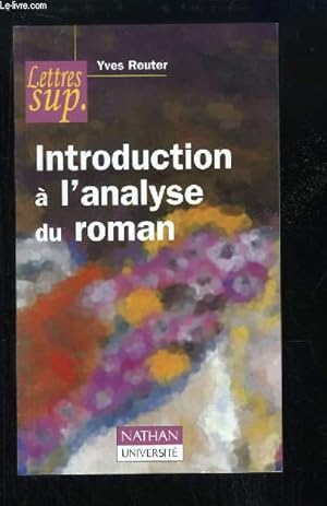 Imagen del vendedor de Introduction  l'analyse du roman. a la venta por Le-Livre