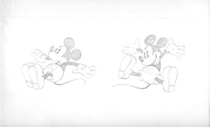 Bild des Verkufers fr Mike Royer Mickey Mouse Jumping Original Art zum Verkauf von Parigi Books, Vintage and Rare