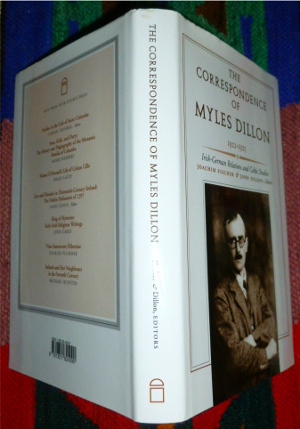 Imagen del vendedor de The Correspondance of Myles Dillon 1922-1925. Irish-German Relations and Celtic Studies. a la venta por Antiquariat Clement