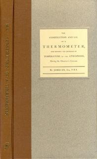 The Construction and use of a Thermometer, for Shewing the Extremities of Temperature in the Atmo...