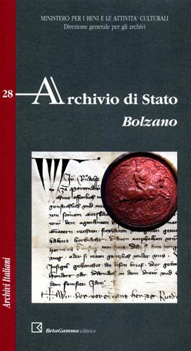 Seller image for Archivio di Stato. Bolzano. for sale by FIRENZELIBRI SRL