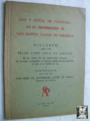 LOA Y ELEGÍA DE PALOMINO, EN SU DECORACIÓN DE LOS SANTOS JUANES DE VALENCIA