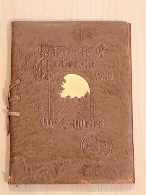 University of California at Los Angeles UCLA Commencement Annoucement Book 1929