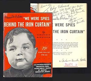 BANNISTER BABIES: We Were Spies behind the Iron Curtain. Inscribed