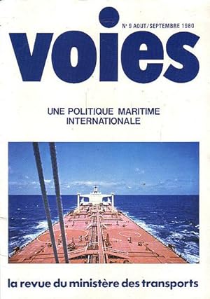 Bild des Verkufers fr VOIES, La Revue du Ministre des Transports: No. 9 zum Verkauf von Jean-Louis Boglio Maritime Books