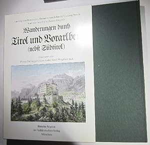 Bild des Verkufers fr Wanderungen durch Tirol und Vorarlberg. Illustriert von Franz Defregger und anderen. zum Verkauf von Antiquariat Roland Ggler