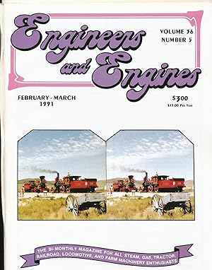 Bild des Verkufers fr Engineers and Engines, FEBRUARY - MARCH 1991 zum Verkauf von Rose City Books