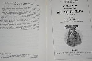 Seller image for FRANCOIS-VINCENT RASPAIL OU LE BON USAGE DE LA PRISON PRECEDE DE L'ETUDE IMPRTIALE SUR JEAN PAUL MARAT for sale by Librairie RAIMOND