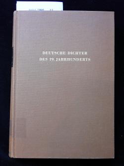 Bild des Verkufers fr Deutsche Dichter des 19. Jahrhunderts zum Verkauf von Buch- und Kunsthandlung Wilms Am Markt Wilms e.K.