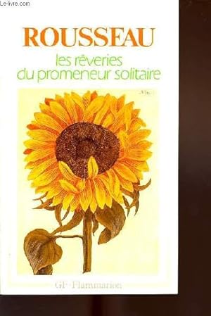 Image du vendeur pour LES REVERIES DU PROMENEUR SOLITAIRE mis en vente par Le-Livre