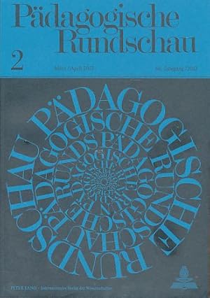 Immagine del venditore per Pdagogische Rundschau 2. 66. Jahrgang. Mrz/April 2012. venduto da Fundus-Online GbR Borkert Schwarz Zerfa