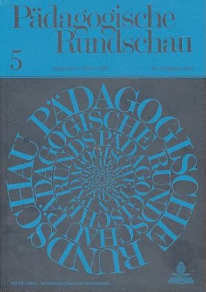 Immagine del venditore per Pdagogische Rundschau 5. 66. Jahrgang. September/Oktober 2012. Dokumentation der Erffnungstagung der Graduiertenschule Herausforderung Leben' der Universitt Koblenz-Landau. venduto da Fundus-Online GbR Borkert Schwarz Zerfa