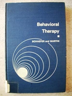 Immagine del venditore per Behavioral Therapy venduto da P Peterson Bookseller