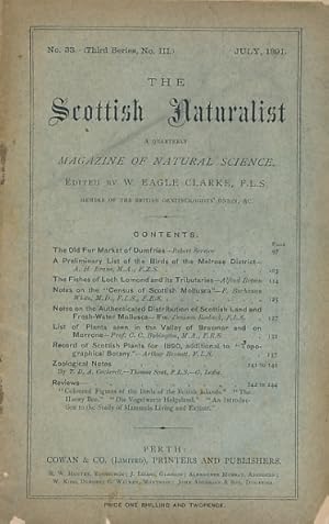 Imagen del vendedor de The Scottish Naturalist. Volume III (3), Third series. July 1891 a la venta por Barter Books Ltd