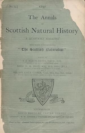 Immagine del venditore per The Annals of Scottish Natural History, incorporating "The Scottish Naturalist". Volume 24. October 1897 venduto da Barter Books Ltd