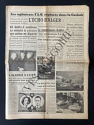 L'ECHO D'ALGER-N°17585-14 DECEMBRE 1960