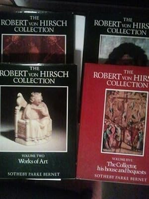Immagine del venditore per The Robert von Hirsch Collection Volume 2 Works of Art, Volume 3 Furniture and Porcelain, Volume 4 Impressionist and Modern Art and Volume Five 5 The collector his house and bequests 4 books Sotheby's auction catalogues June 1978 venduto da Your Book Soon