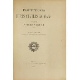 Seller image for Institutiones iuris civilis romani. Ad usum privatum auditorum Universitatis Gregorianae for sale by Libreria Antiquaria Giulio Cesare di Daniele Corradi