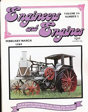 Bild des Verkufers fr Engineers and Engines, FEBRUARY/MARCH 1989 zum Verkauf von Rose City Books