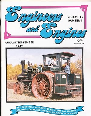 Bild des Verkufers fr Engineers and Engines, AUGUST/SEPTEMBER 1989 zum Verkauf von Rose City Books