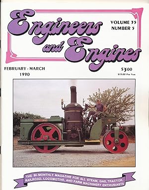 Bild des Verkufers fr Engineers and Engines, FEBRUARY-MARCH 1990 zum Verkauf von Rose City Books