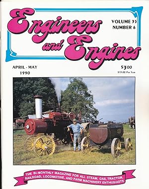 Bild des Verkufers fr Engineers and Engines, APRIL - MAY 1990 zum Verkauf von Rose City Books