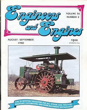 Bild des Verkufers fr Engineers and Engines, AUGUST - SEPTEMBER 1990 zum Verkauf von Rose City Books