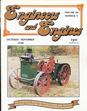 Bild des Verkufers fr Engineers and Engines, OCTOBER - NOVEMBER 1990 zum Verkauf von Rose City Books