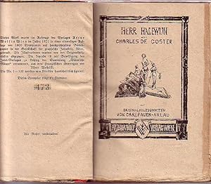 Seller image for Herr Halewijn. Mit Originalholzschnitten von Carl Pauer-Arlau (1880-1932). for sale by Antiquariat Carl Wegner