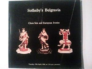 Chess Sets and European Ivories. Sotheby's Auction Catalogue London, 15th April 1980