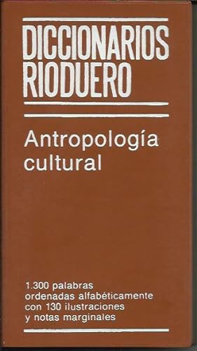 Diccionario de Antropologia Cultural