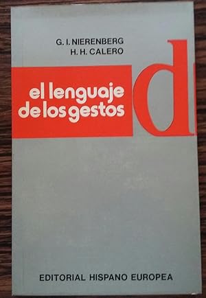 Seller image for El Lenguaje de los Gestos for sale by Livro Ibero Americano Ltda